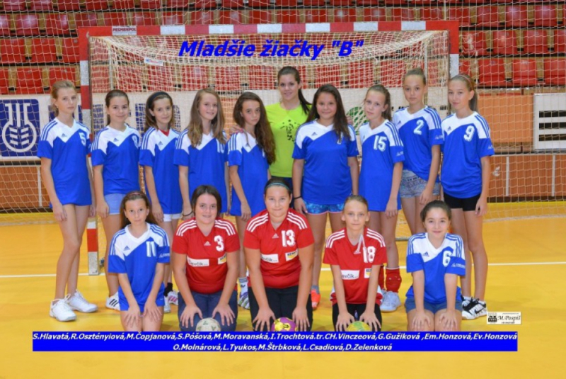 Mladšie žiačky B 2015/2016