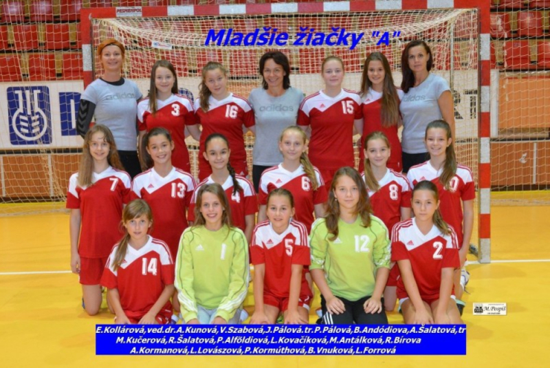 Mladšie žiačky 2015/2016